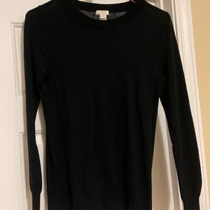 Black J Crew Sweater